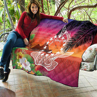 Kia Orana Cook Islands Quilt Sunset Dream