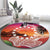 Kia Orana Cook Islands Round Carpet Sunset Dream