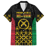 Vanuatu Indipendens Dei Family Matching Short Sleeve Bodycon Dress and Hawaiian Shirt Tribal Sand Drawing