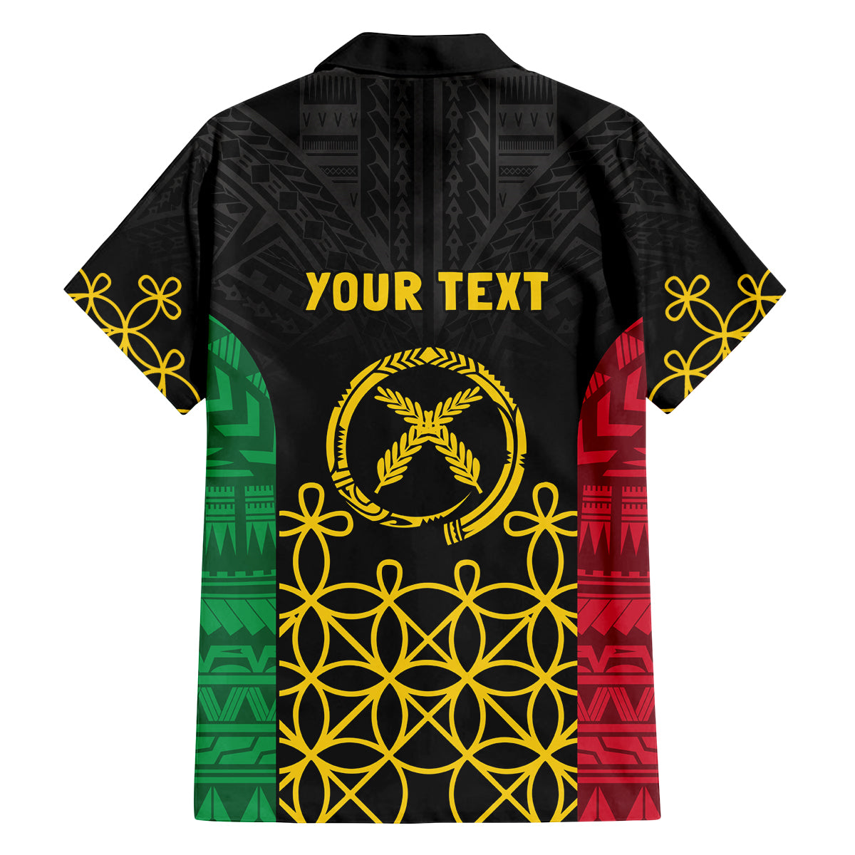 Vanuatu Indipendens Dei Family Matching Tank Maxi Dress and Hawaiian Shirt Tribal Sand Drawing