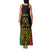 Vanuatu Indipendens Dei Family Matching Tank Maxi Dress and Hawaiian Shirt Tribal Sand Drawing