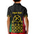 Vanuatu Indipendens Dei Kid Polo Shirt Tribal Sand Drawing