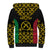 Vanuatu Indipendens Dei Sherpa Hoodie Tribal Sand Drawing