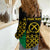 Vanuatu Indipendens Dei Women Casual Shirt Tribal Sand Drawing