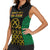 Vanuatu Indipendens Dei Women Sleeveless Polo Shirt Tribal Sand Drawing