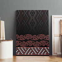 Maori Taniko Patterns Canvas Wall Art Brown Niho Taniwha Mix Paatiki Motifs