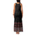 Maori Taniko Patterns Family Matching Tank Maxi Dress and Hawaiian Shirt Brown Niho Taniwha Mix Paatiki Motifs