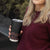 Maori Taniko Patterns Tumbler Cup Brown Niho Taniwha Mix Paatiki Motifs