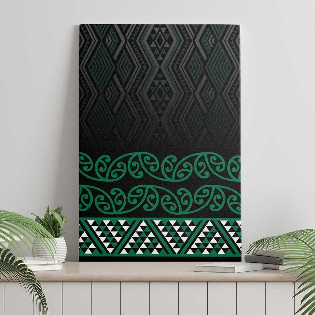 Maori Taniko Patterns Canvas Wall Art Pounamu Niho Taniwha Mix Paatiki Motifs