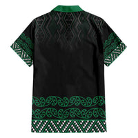 Maori Taniko Patterns Family Matching Puletasi and Hawaiian Shirt Pounamu Niho Taniwha Mix Paatiki Motifs