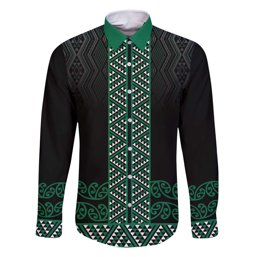 Maori Taniko Patterns Family Matching Short Sleeve Bodycon Dress and Hawaiian Shirt Pounamu Niho Taniwha Mix Paatiki Motifs