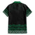 Maori Taniko Patterns Family Matching Summer Maxi Dress and Hawaiian Shirt Pounamu Niho Taniwha Mix Paatiki Motifs