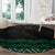 Maori Taniko Patterns Round Carpet Pounamu Niho Taniwha Mix Paatiki Motifs