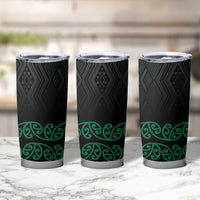 Maori Taniko Patterns Tumbler Cup Pounamu Niho Taniwha Mix Paatiki Motifs LT7 - Polynesian Pride