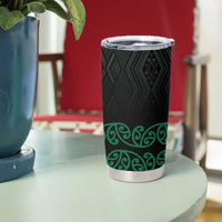 Maori Taniko Patterns Tumbler Cup Pounamu Niho Taniwha Mix Paatiki Motifs LT7 - Polynesian Pride