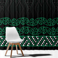 Maori Taniko Patterns Window Curtain Pounamu Niho Taniwha Mix Paatiki Motifs