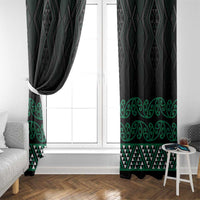 Maori Taniko Patterns Window Curtain Pounamu Niho Taniwha Mix Paatiki Motifs