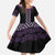 Maori Taniko Patterns Family Matching Tank Maxi Dress and Hawaiian Shirt Purple Niho Taniwha Mix Paatiki Motifs