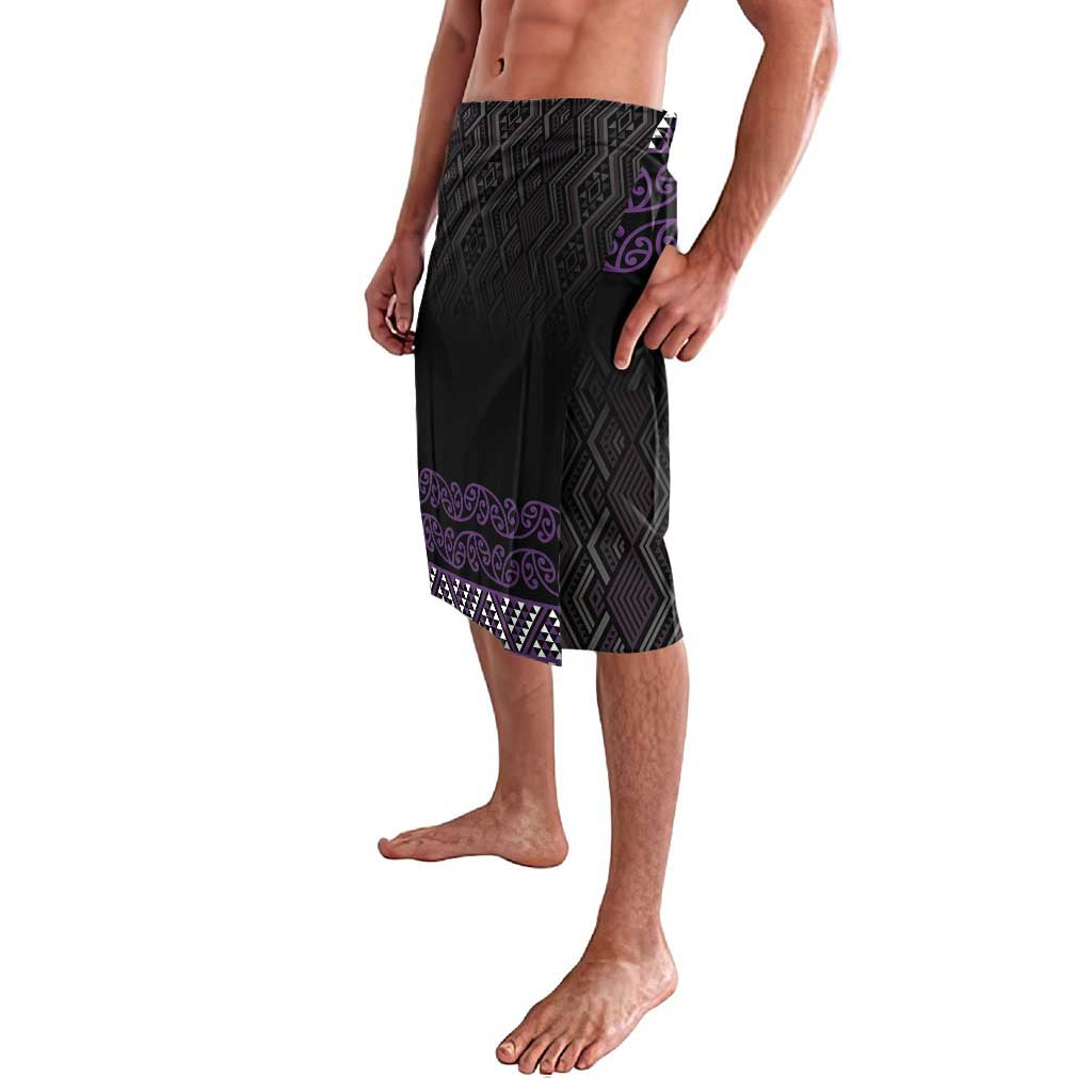 Maori Taniko Patterns Lavalava Purple Niho Taniwha Mix Paatiki Motifs