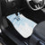 Fiji Rugby Custom Kaiviti Masi Car Mats Turquoise - Polynesian Pride