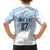 Fiji Rugby Custom Kaiviti Masi Hawaiian Shirt Turquoise - Polynesian Pride