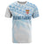 Fiji Rugby Custom Kaiviti Masi T Shirt Turquoise - Polynesian Pride