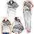 Fiji Rugby Custom Kaiviti Masi Family Matching Tank Maxi Dress and Hawaiian Shirt Black - Polynesian Pride