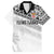 Fiji Rugby Custom Kaiviti Masi Family Matching Tank Maxi Dress and Hawaiian Shirt Black - Polynesian Pride