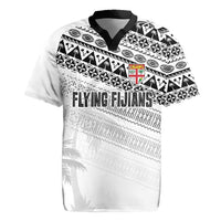 Fiji Rugby Custom Kaiviti Masi Rugby Jersey Black - Polynesian Pride