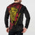 Papua New Guinea 49th Independence Day Button Sweatshirt Motuan Revareva Bird-of-Paradise