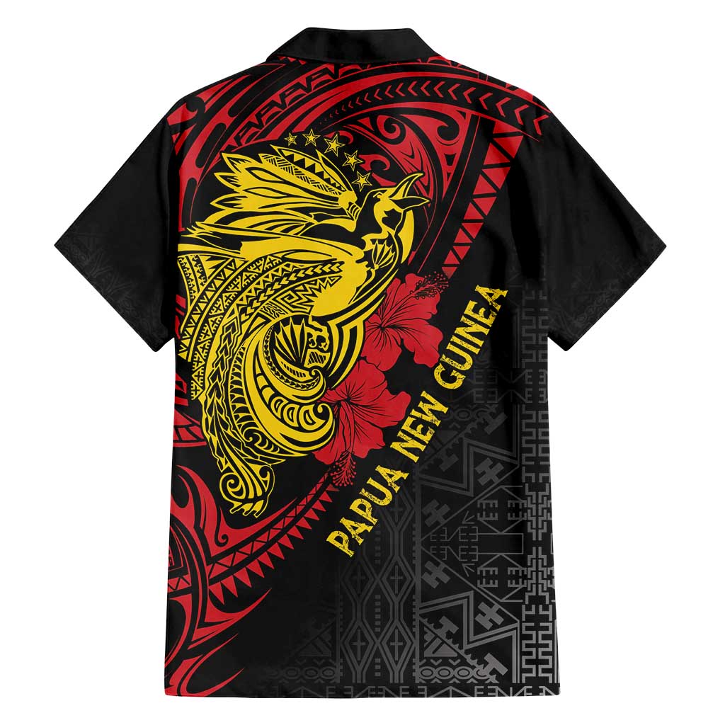 Papua New Guinea 49th Independence Day Family Matching Tank Maxi Dress and Hawaiian Shirt Motuan Revareva Bird-of-Paradise