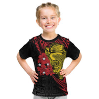 Papua New Guinea 49th Independence Day Kid T Shirt Motuan Revareva Bird-of-Paradise