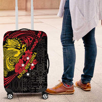 Papua New Guinea 49th Independence Day Luggage Cover Motuan Revareva Bird-of-Paradise