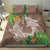 Polynesia Bedding Set Sharks Duo Tropical Brown