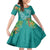 Polynesia Family Matching Tank Maxi Dress and Hawaiian Shirt Sharks Duo Tropical Teal