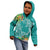 Polynesia Kid Hoodie Sharks Duo Tropical Teal