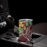 Polynesia Tumbler Cup Sharks Duo Tropical Oxblood
