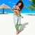 Polynesia Sarong Sharks Duo Tropical Turquoise