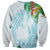 Polynesia Sweatshirt Sharks Duo Tropical Turquoise