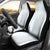 Polynesia Car Seat Cover Sharks Duo Tropical Off White