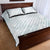 Polynesia Quilt Bed Set Sharks Duo Tropical Off White