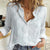 Polynesia Women Casual Shirt Sharks Duo Tropical Off White