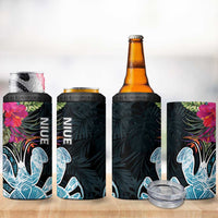 Niue 4 in 1 Can Cooler Tumbler Hiapo Mix Coconut Crab
