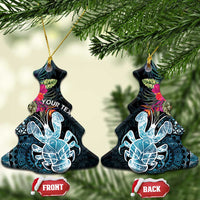 Niue Personalised Ceramic Ornament Hiapo Mix Coconut Crab