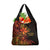 Niue Fakaalofa Atu Personalised Grocery Bag Whale Hiapo Fiery Motif