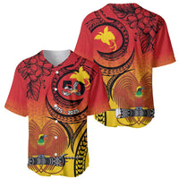 Papua New Guinea 50 Years Baseball Jersey Motuan Motifs