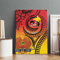 Papua New Guinea 50 Years Canvas Wall Art Motuan Motifs