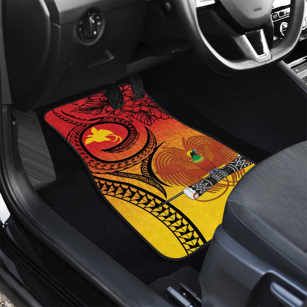Papua New Guinea 50 Years Car Mats Motuan Motifs