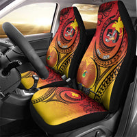 Papua New Guinea 50 Years Car Seat Cover Motuan Motifs