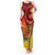 Papua New Guinea 50 Years Family Matching Tank Maxi Dress and Hawaiian Shirt Motuan Motifs